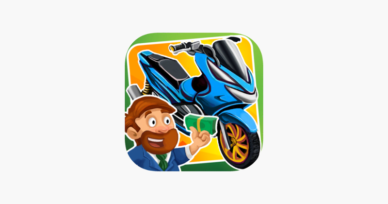 Idle Motorcycle Factory Game Cover