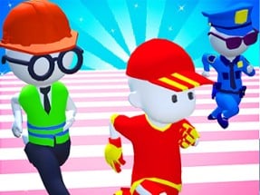 Knockout Fall Guys 3D Run - Royale Race Image