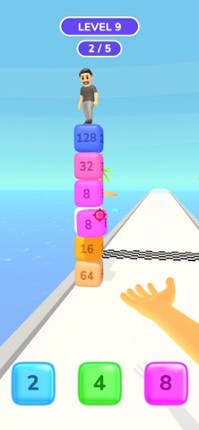 Math Tower 2048 screenshot