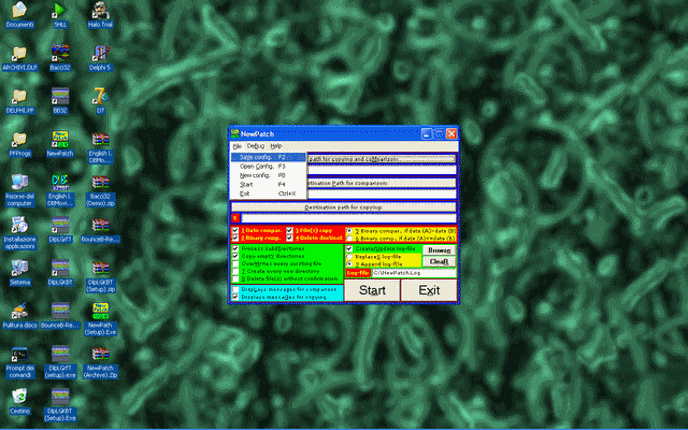 NewPatch, video-game patch maker and file manager Image