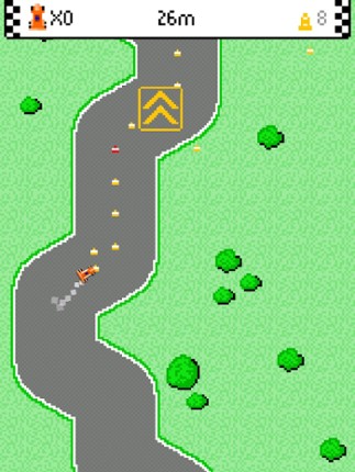 Pix Racer: fury pixel car drift racing game screenshot