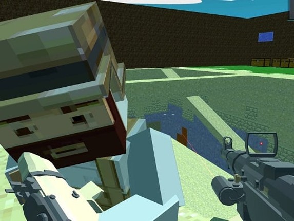 Pixel Arena blocky combat fps Game Cover