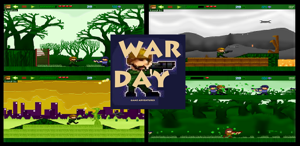 Games like Platformer War Day