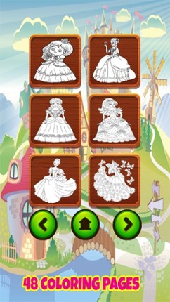 Pony &amp; Pricess Kids Coloring Book - Shadow Puzzle screenshot