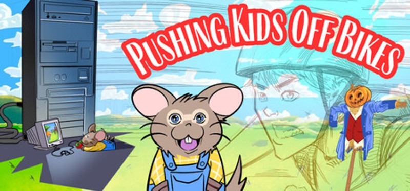 Pushing Kids Off Bikes Image