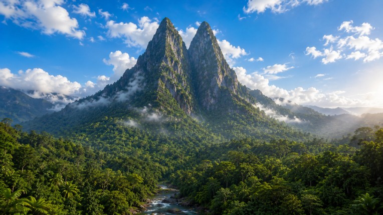 Puzzles Mountain Image