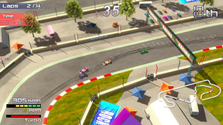 Rock 'N Racing Grand Prix screenshot