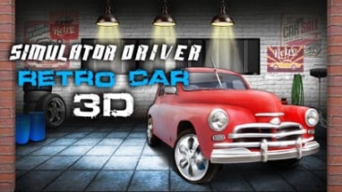 Simulator Driver Retro Car 3D Image