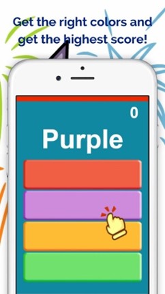 Tap The Right Color - Speed Test with Mini Game Image