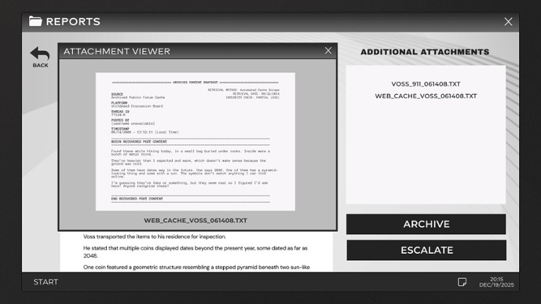 The Archive screenshot