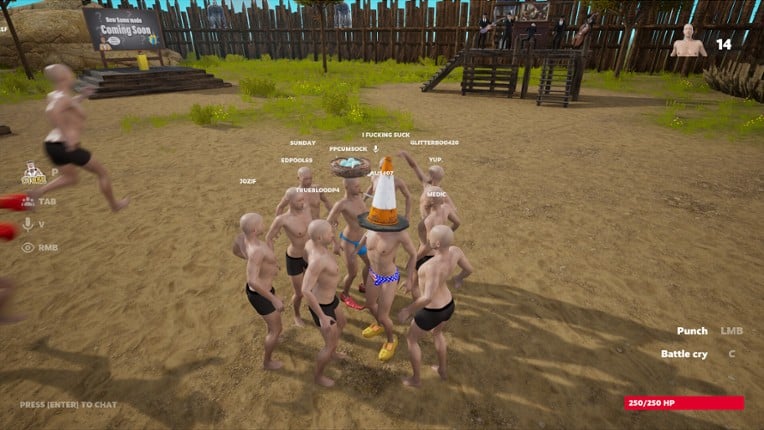 100 Men vs 1 Gorilla screenshot