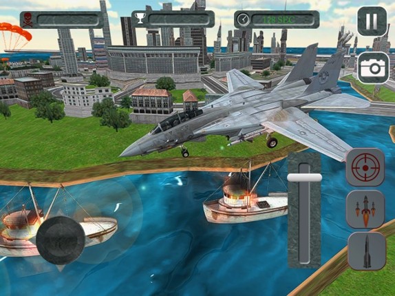 Airplane Jet Fighter 2017 screenshot
