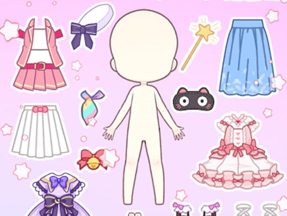 Anime Girl Dress Up Game Cover