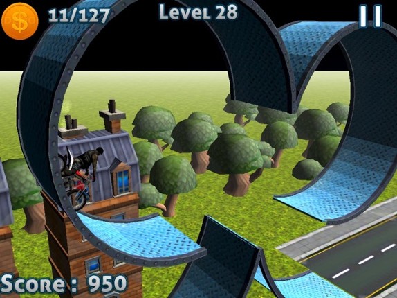 Bike Stunts Challenge 3D Game 2016-Stunts And Collect Coins screenshot