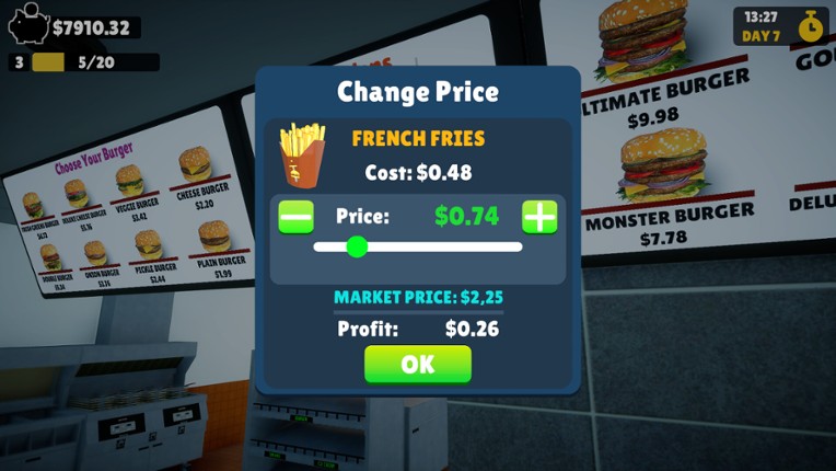 Burger Rush Simulator screenshot
