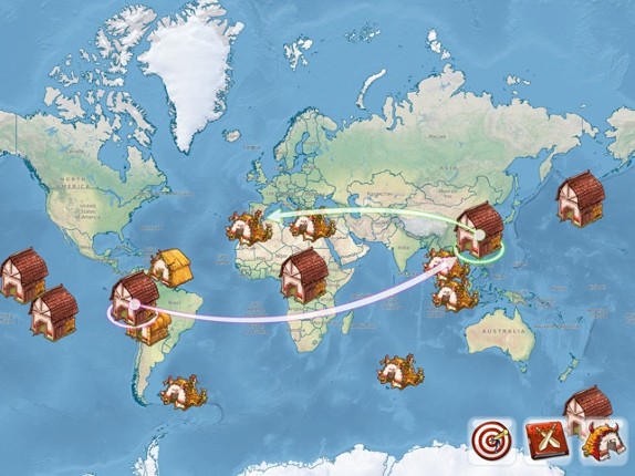 Conquer Earth : Location Based Stone Age War Image