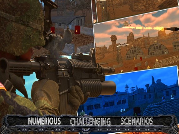 Desert Storm Gunner Shooting 3d screenshot