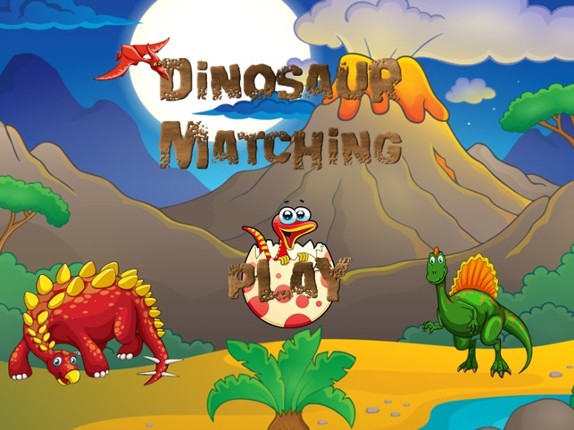 Dinosaur Animals Matching Puzzles for Pre-K Match Image