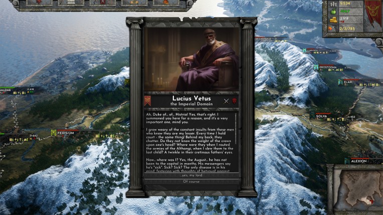 Fall of an Empire Prologue: Path to the Throne screenshot