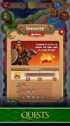 Avalon Jewels Match-3 screenshot