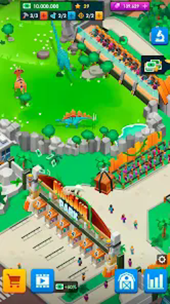 Dinosaur Park—Jurassic Tycoon screenshot