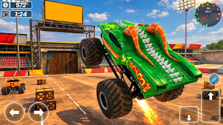Monster Truck Stunt Drive 3D screenshot