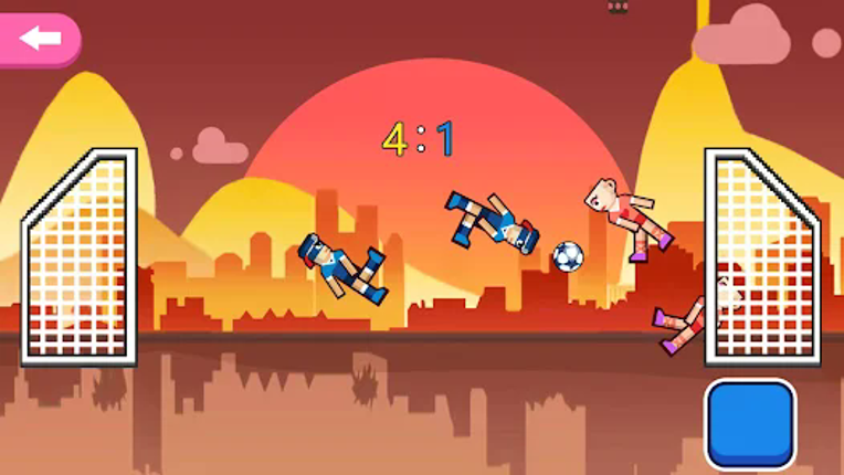 Droll Soccer--fly ball screenshot