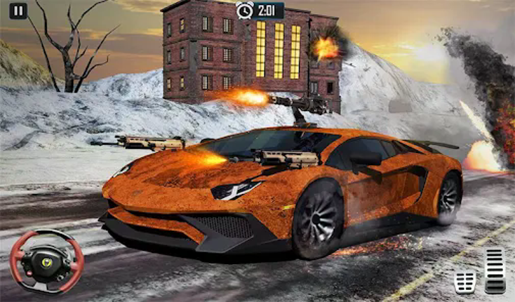 Mad Car War Death Racing Games Image