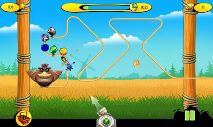 Birds On A Wire: Match 3 Image