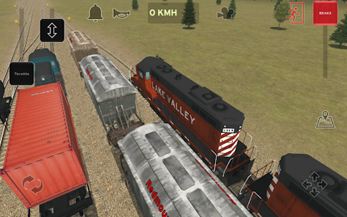 Train and rail yard simulator Image