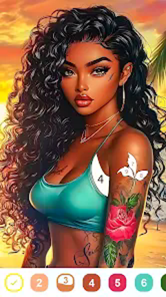 Happy Black Color screenshot