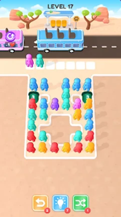 Bus Rush - Puzzle Game Image