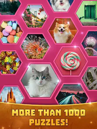 Hex Block Jigsaw Puzzle screenshot