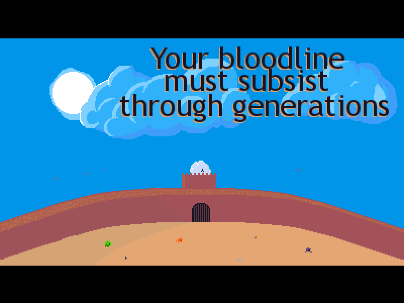 Games like Your bloodline must subsist through generations