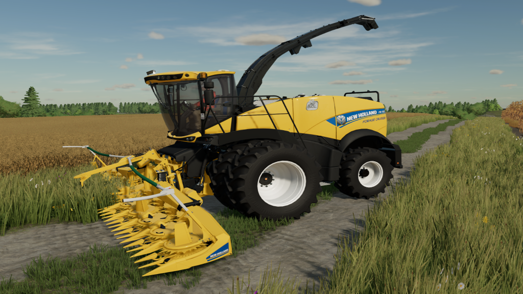 Games like New Holland Forage Cruiser Series US FS22