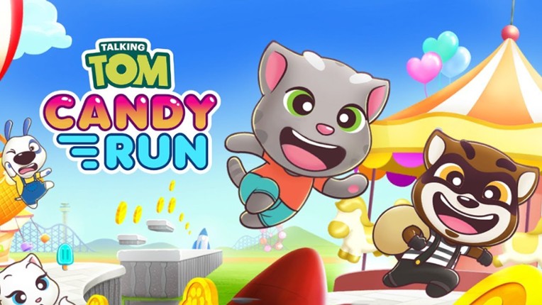 Talking Tom Candy Run Game Cover