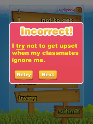 Grammar Quiz 2 Lite screenshot