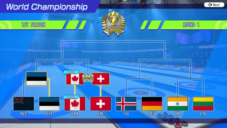 Let's Play Curling!! screenshot