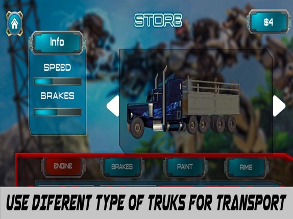 Mega Robot Truck Transport Sim screenshot