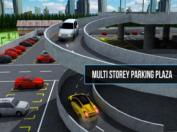 Multi-Level Supermarket Valet Car Parking 3D Sim screenshot