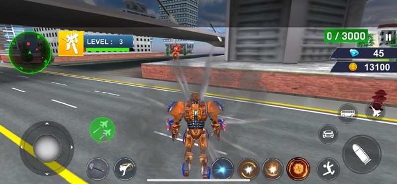 Multi Robot War Car Robot Game screenshot