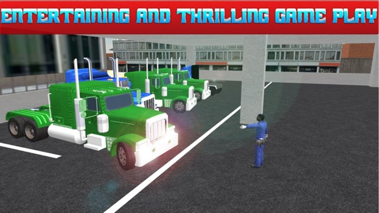 Multi Storey Truck Parking &amp; Driving 3d Simulator screenshot