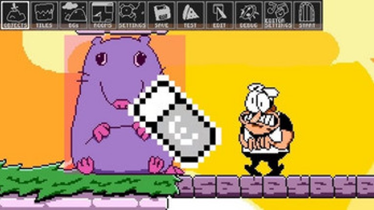 PIZZA TOWER CATWEBS EDITOR screenshot