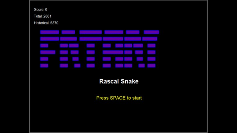 RascalSnake screenshot