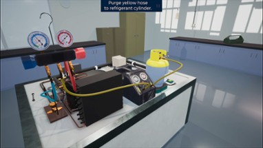 Refrigerant Recovery Simulation Image