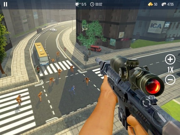 SNIPER: 3D Zombie Hunting Game screenshot