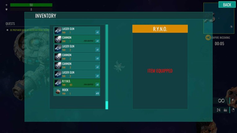 Space Battle: Mayhem Game screenshot