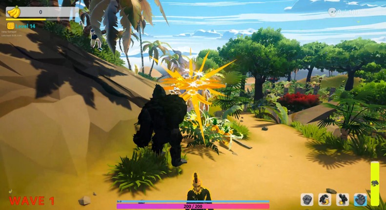 The Showdown: Gorilla vs 100 screenshot