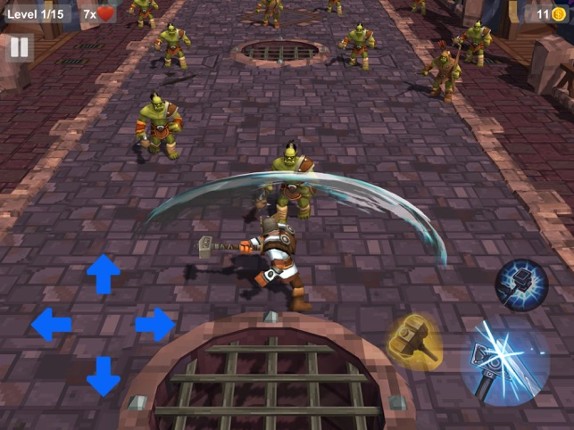 Thor Superhero: God Thunder 3D screenshot