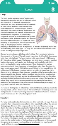 Anatomy : Respiratory System screenshot